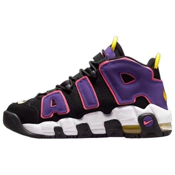 Nike Air More Uptempo Black Court Purple Basketball DZ5278-001 Kids GS pippen - Picture 4 of 16